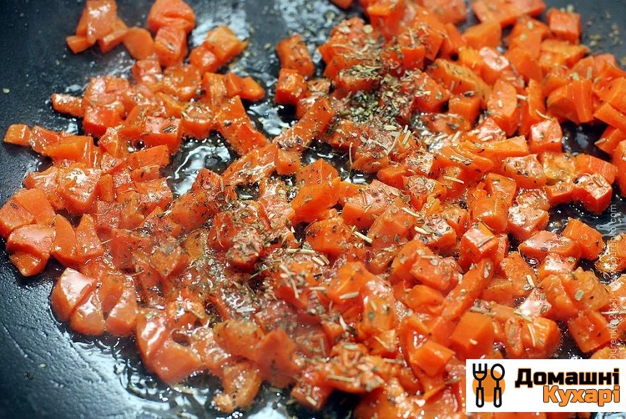Макарони з морквою і цибулею - фото крок 6