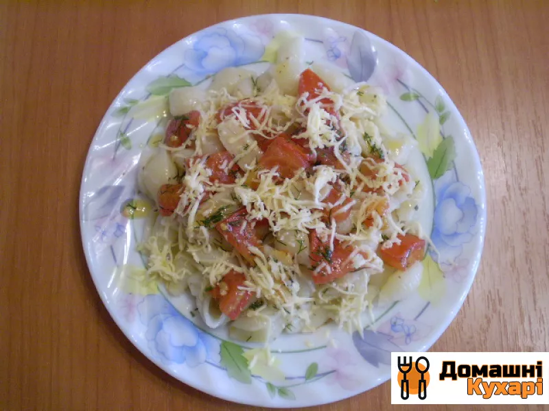 Макарони з помідорами - фото крок 6