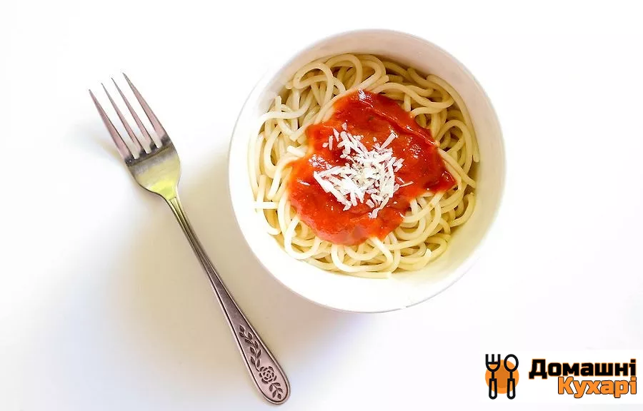 Макарони з томатною пастою - фото крок 8