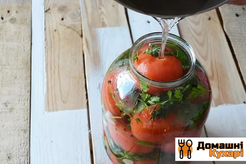 Малосольні помідори по-грузинськи - фото крок 9
