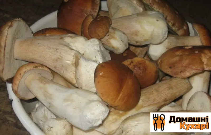 Мариновані білі гриби без оцту - фото крок 2