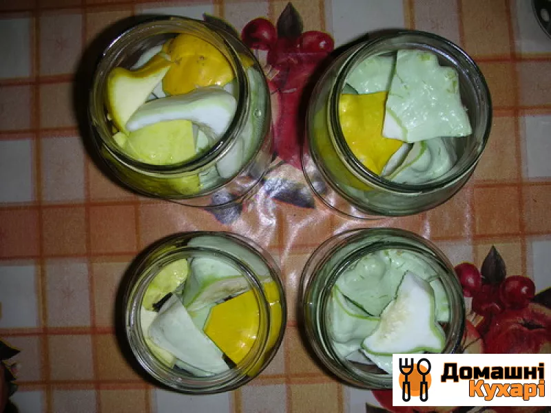 Мариновані патісони з лимонною кислотою - фото крок 2