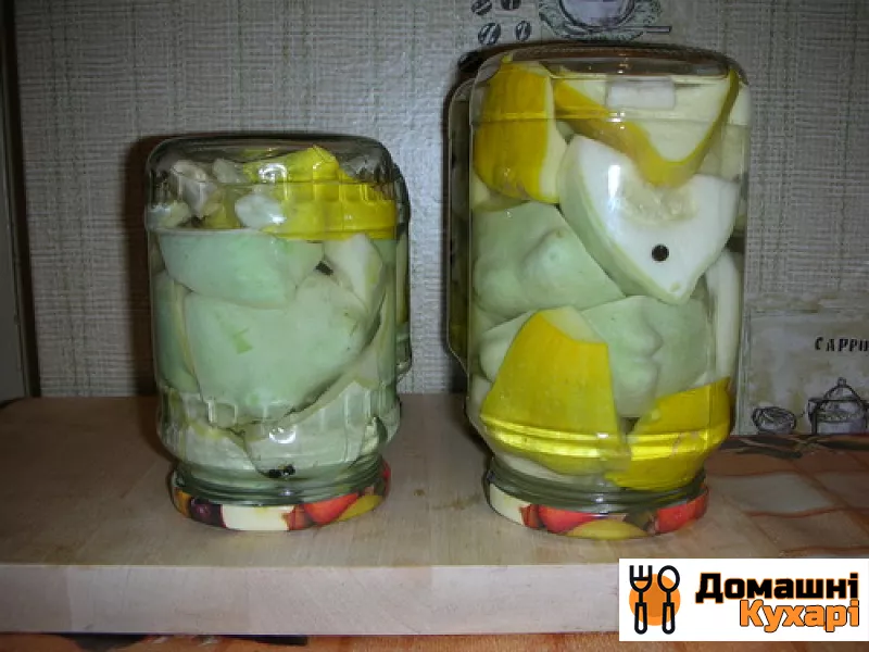 Мариновані патісони з лимонною кислотою - фото крок 4