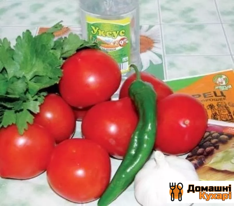 Мариновані помідори швидкого приготування - фото крок 1