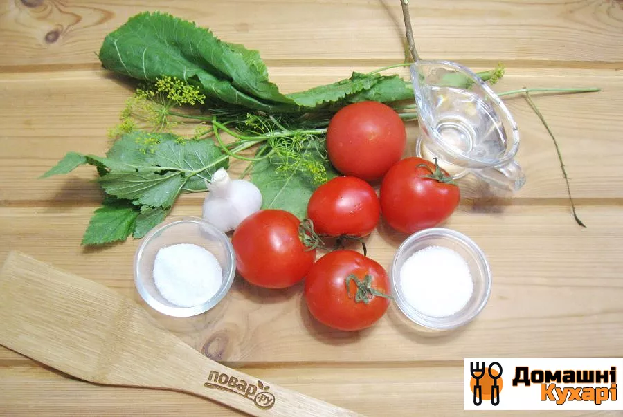 Мариновані помідори на зиму без стерилізації - фото крок 1