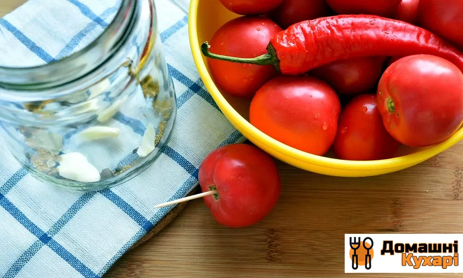 Мариновані помідори солодко-гострі - фото крок 3
