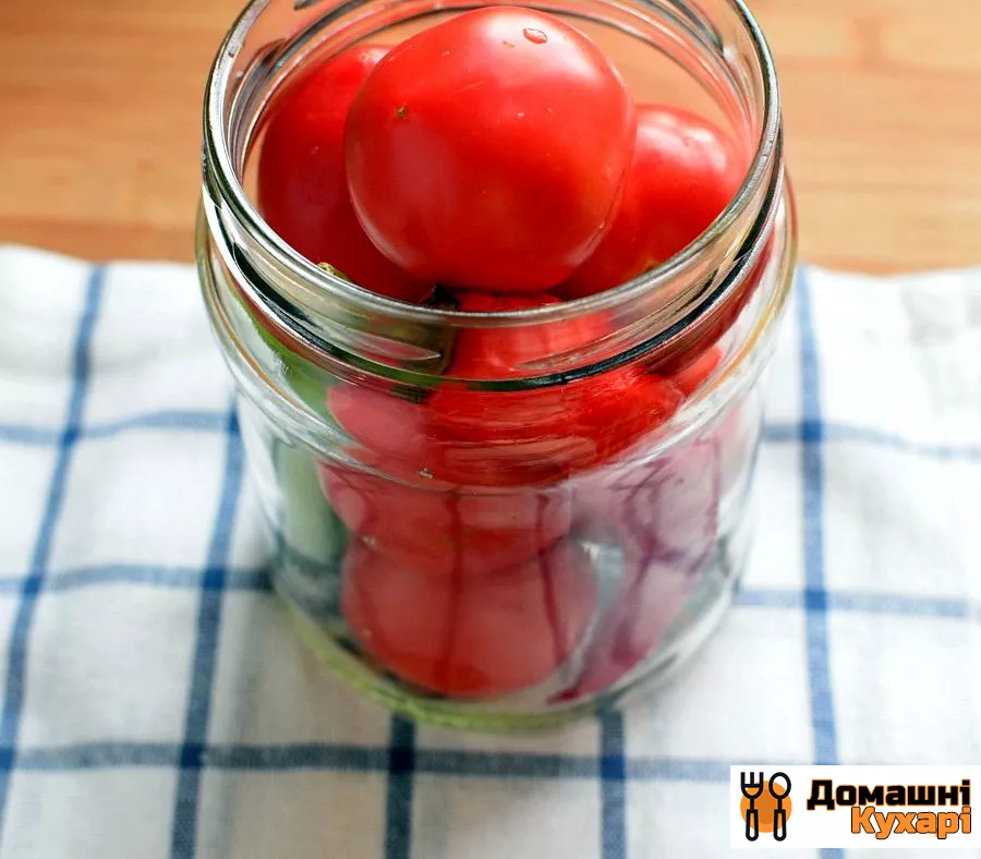 Мариновані помідори солодко-гострі - фото крок 4