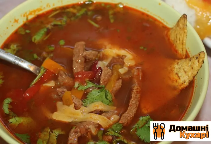 Мексиканський квасолевий суп - фото крок 10