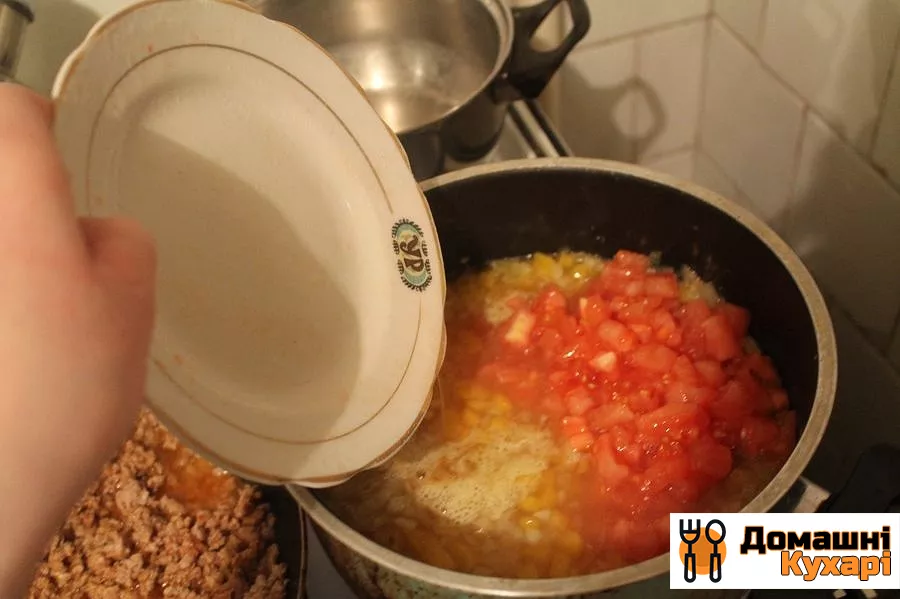 Мексиканський суп з фаршем - фото крок 3