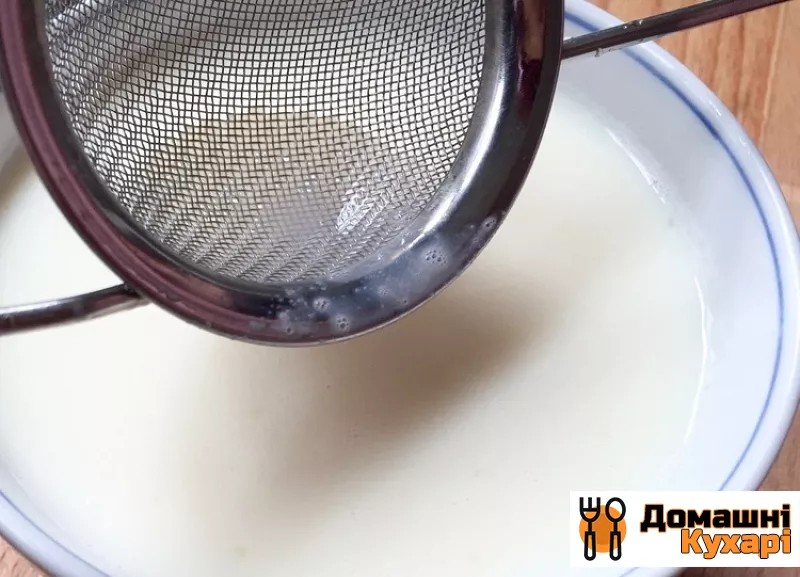 Молочний пудинг з імбиром - фото крок 12