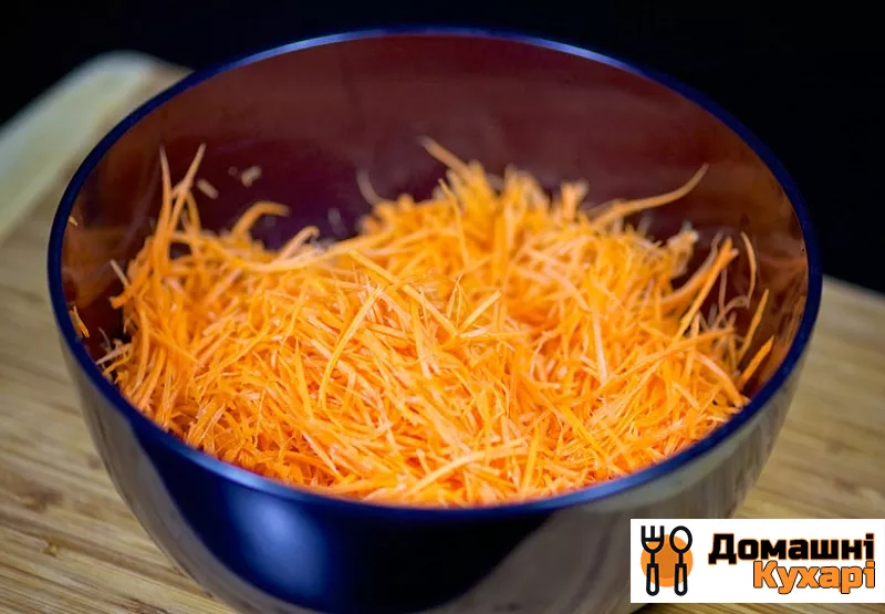 Морква по-корейськи - фото крок 1
