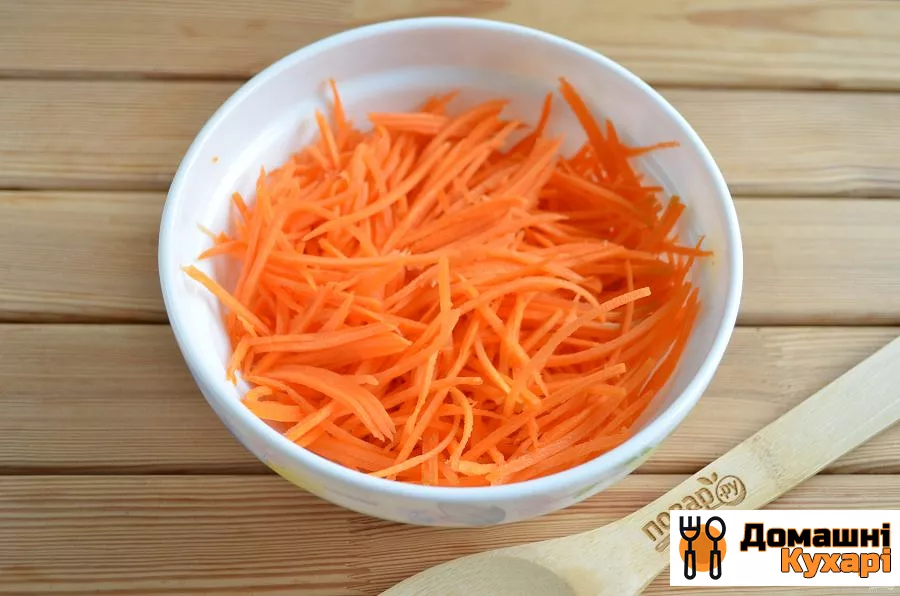 Морква по-корейськи (корейська морквина) - фото крок 2