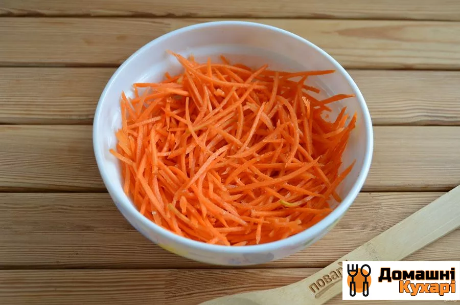 Морква по-корейськи (корейська морквина) - фото крок 4