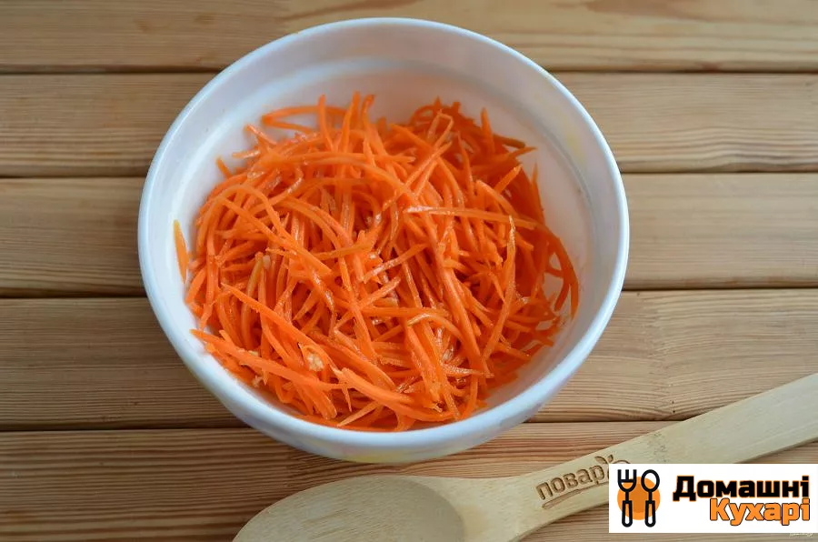 Морква по-корейськи (корейська морквина) - фото крок 10