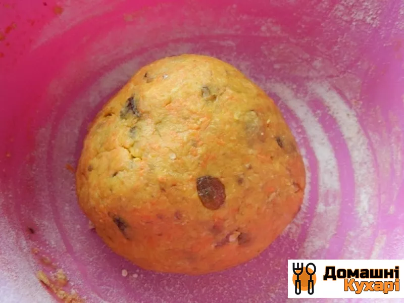 Морквяне печиво з вівсяними пластівцями - фото крок 7